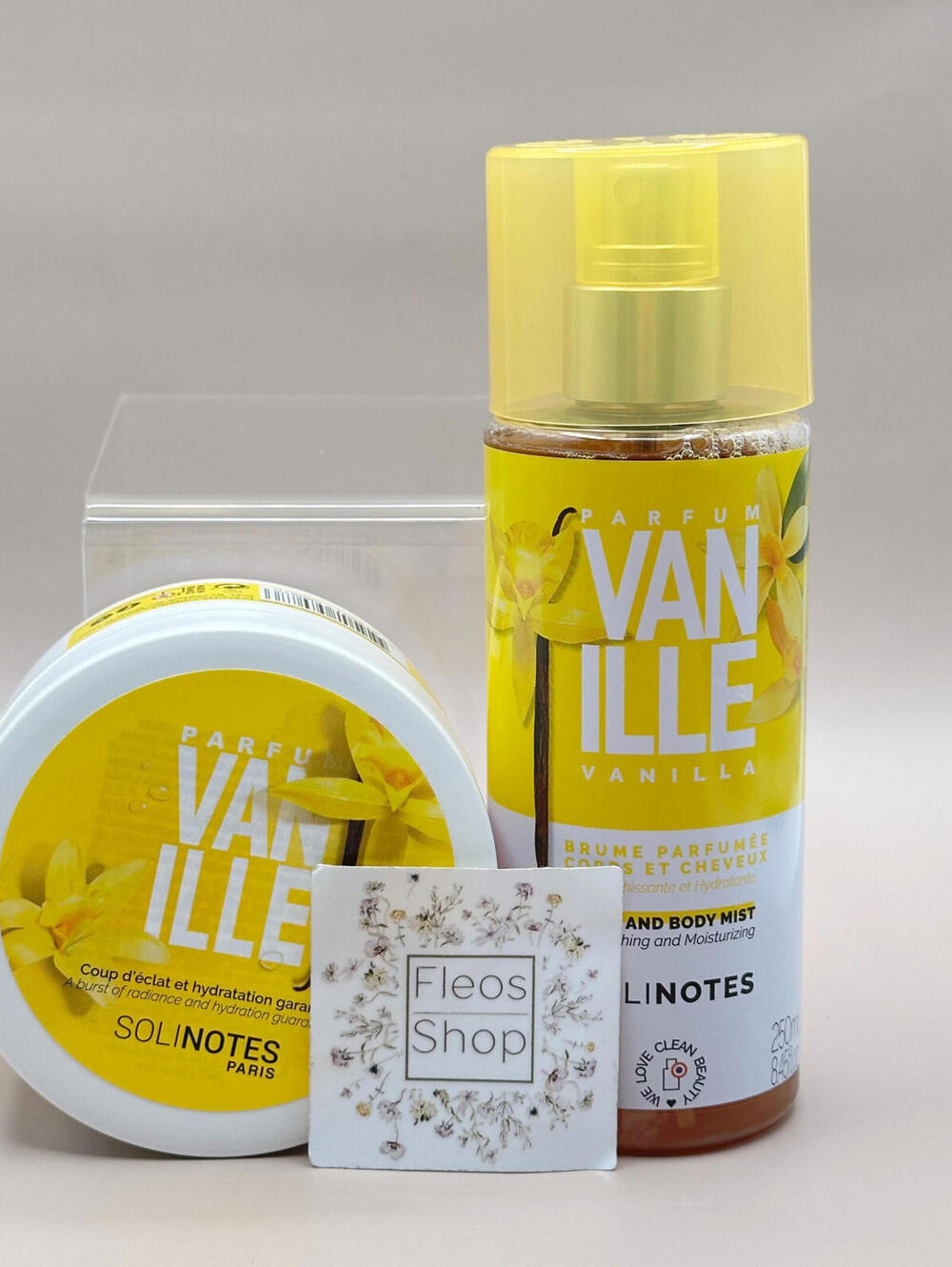 Solinotes Vanilla  ody Mist and Body Cream